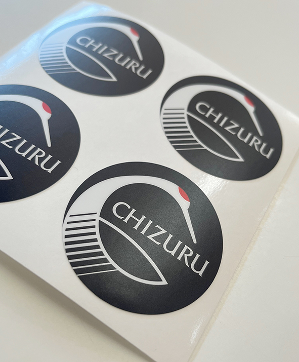 フルカラーステッカー　円形